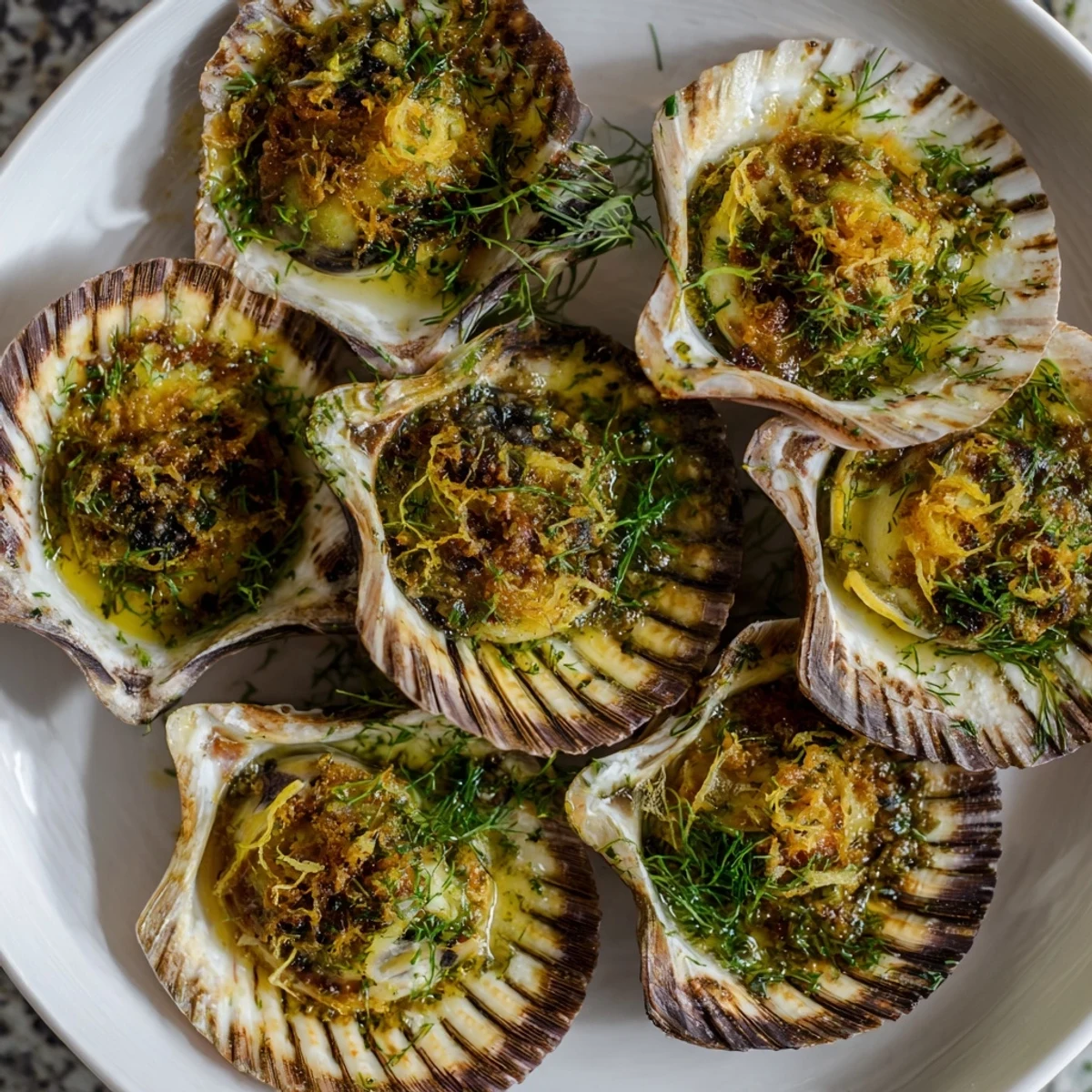 Harbor Seared Scallops Lemon-Dill