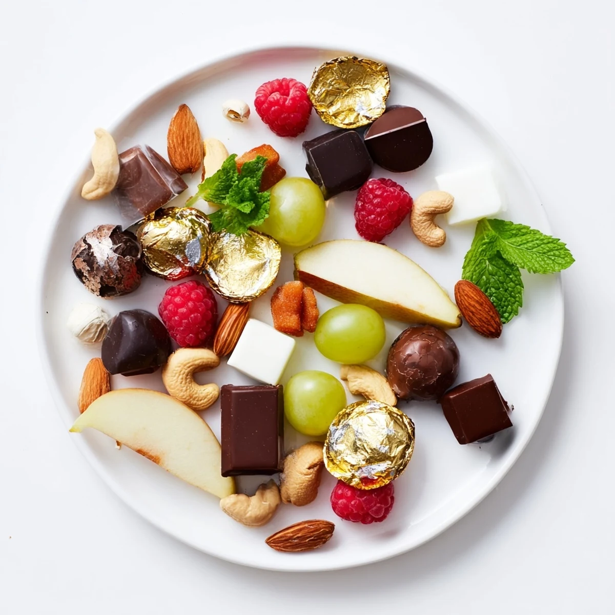 New Years Gold Foil Chocolate