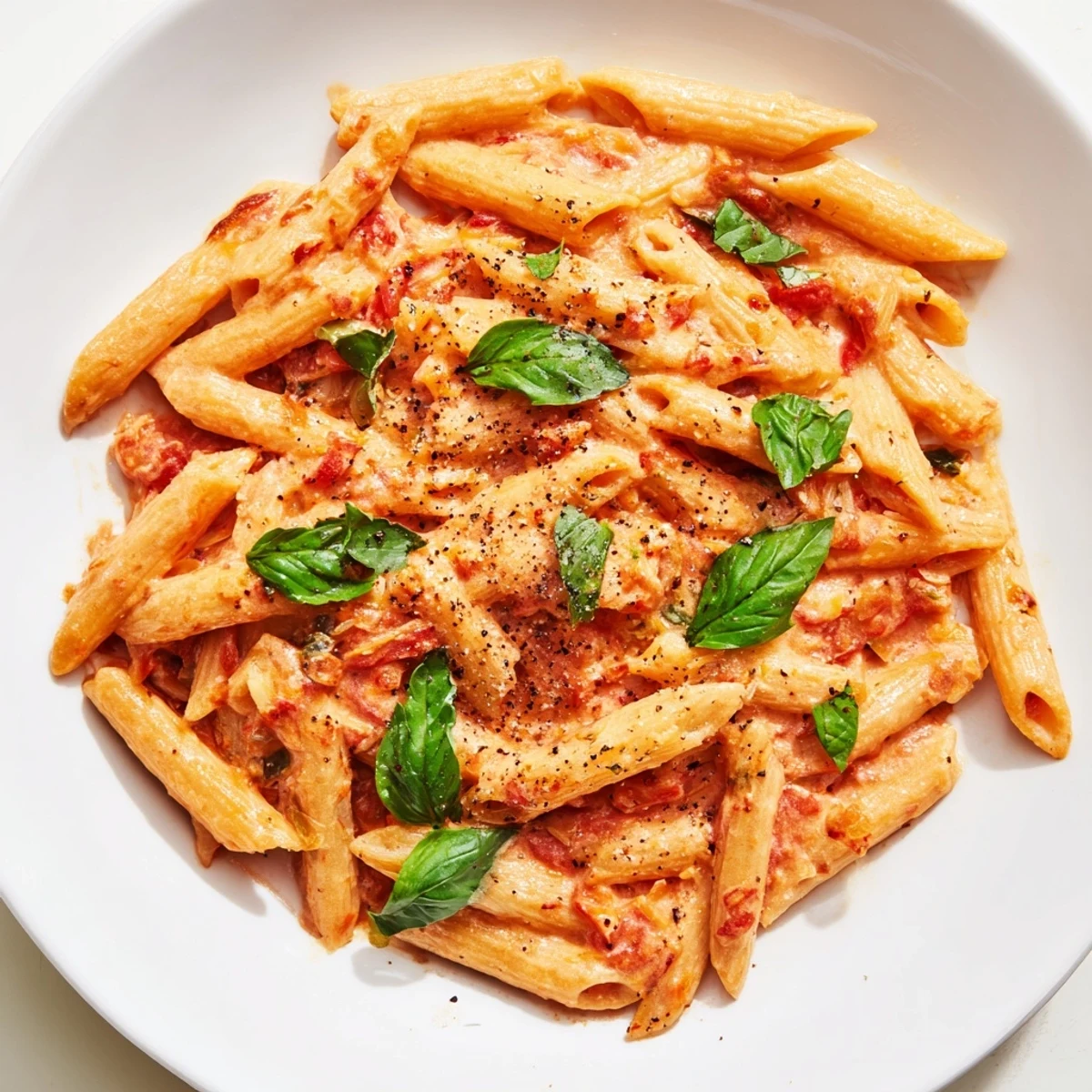 Basil Garlic Creamy Tomato