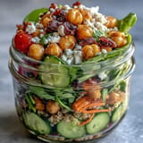 Healthy Mason Jar Salads Week