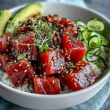 Spring Tuna Poke Bowl
