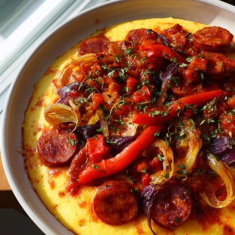 Herb Cozy Sausage Peppers