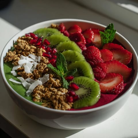 Festive Red Green Smoothie