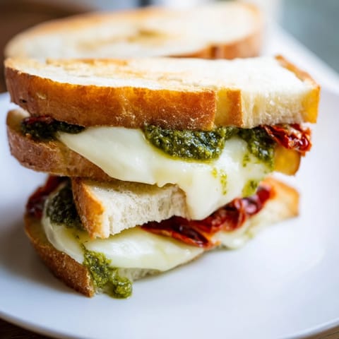 Pesto Grilled Cheese Sandwich