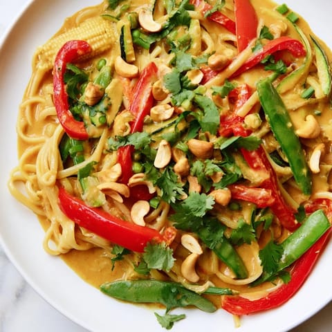 Thai Curry Pasta Fusion