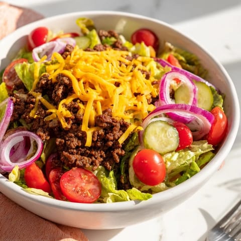 Easy Big Mac in a Bowl