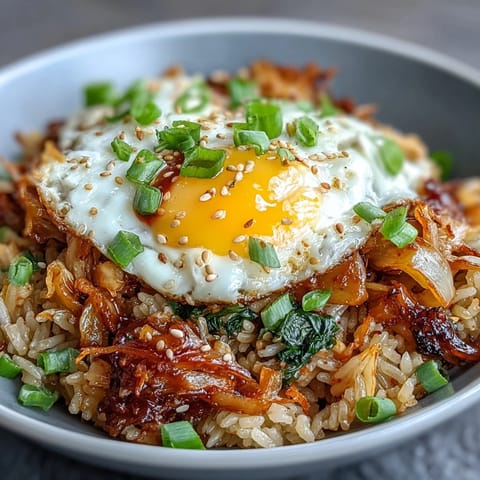 Kimchi Cabbage Fried Rice