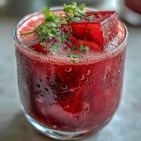 Vibrant natural pink lemonade with beet juice, perfectly chilled for summer refreshment.